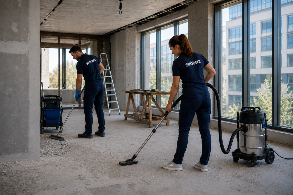 Verbouw schoonmaak